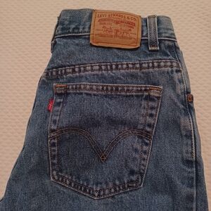 Levi's Classic Relaxed Tapered 550 Blue Jeans
